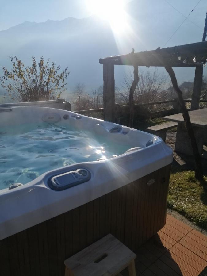 Modern Charme Studio In Chalet Villa Ponto Valentino Dış mekan fotoğraf