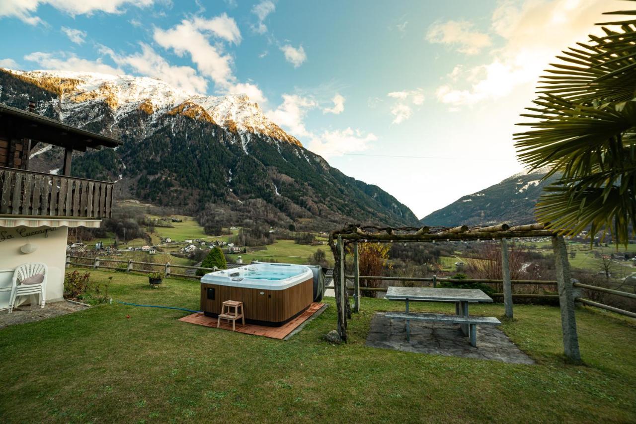 Modern Charme Studio In Chalet Villa Ponto Valentino Dış mekan fotoğraf